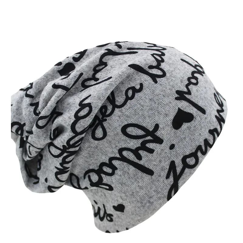 Delle nuove donne Caldo Autunno di Lavoro A Maglia Lettera Stile Cappello di Primavera Delle Signore Beanie Sciarpa di Danza Ragazze Gorros Donne Skullies Cappelli Cofano