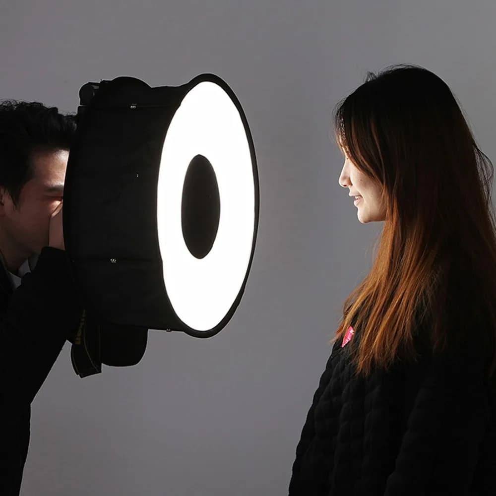 45 cm Softbox Speedlight Style Round Flash Light Shoot Soft box Soft flash light diffuser folding for Nikon photo