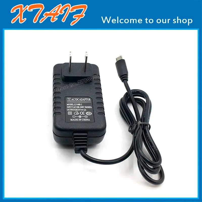 Caricatore da viaggio con adattatore di alimentazione generico US/EU/UK/AU da 5 V 2 A per tablet PC con spina micro USB