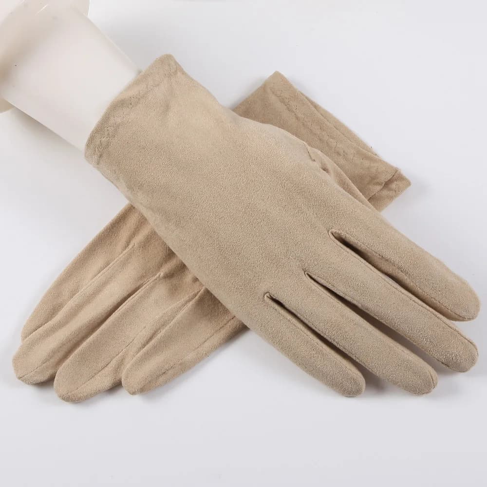 Guided Gloves for Solar Protection Unisex Gloves Spring Summer in Fake Suede Man Woman Fashion Bike Short Breathable SZ008W