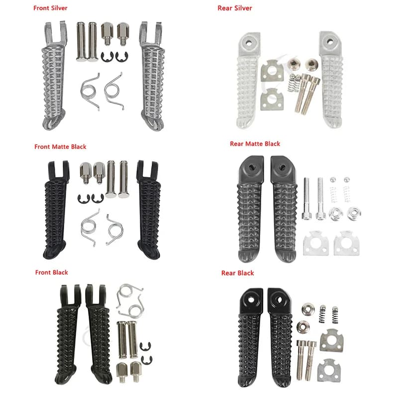 Moto Pedane Pedane Posteriori Anteriori Per Yamaha YZF R1 1998-2024 R6 2003-2020 YZF R6S R1M