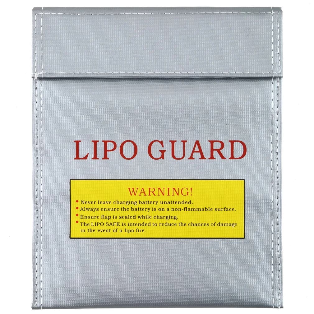 1 pz ignifugo RC LiPo Li-Po batteria ignifuga guardia di sicurezza sacchetto di sicurezza sacco di ricarica batteria guardia di sicurezza argento due dimensioni Caldo!