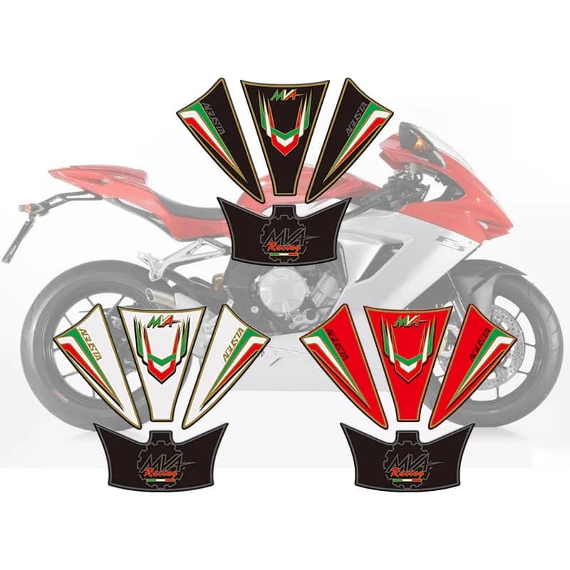 Moto 3D Sticker decalcomania emblema protezione serbatoio Pad Cas Cap per MV Agusta F3 800 2013 - 2016 2014 2015