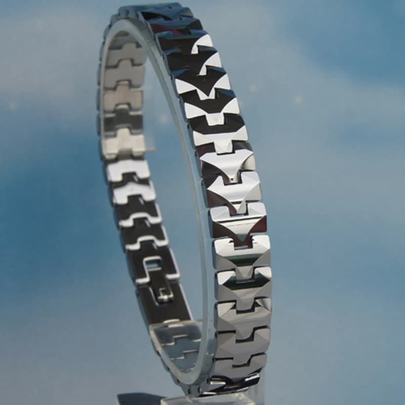 10 mm wide classic anti-scratch tungsten bracelet