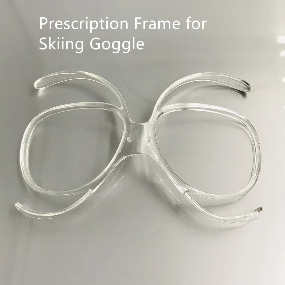 Montatura da vista per Lo Sci Goggle TR90 Flessibile Flessibile Occhiali Da Sci Inserto Ottico Adattatore Universale Dimensione Telaio Interno