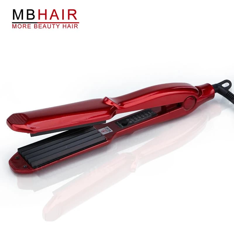 Professional Corrugated Iron Ceramics for Wave Curling Iron Hair Plates Regular Temperature Wide Hair Wave Plate- 33
