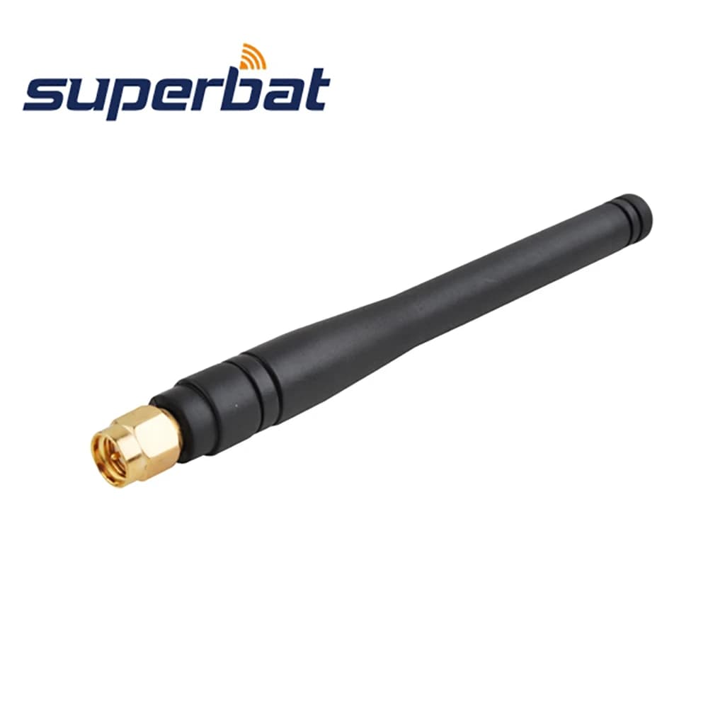Superbat 3dbi 2.4GHz WIFI Antenna Antenna In Gomma Omnidirezionale Wireless Booster Router WLAN PCI Card SMA Maschio Connettore