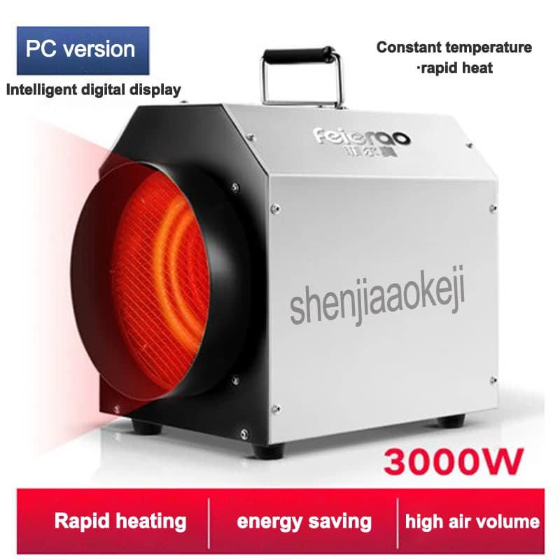 Riscaldatore industriale per l'industria delle allevamento, serra, essiccazione alimentare medicinale, magazzino ecc. Ventilatore caldo costante elettrico intelligente 220v