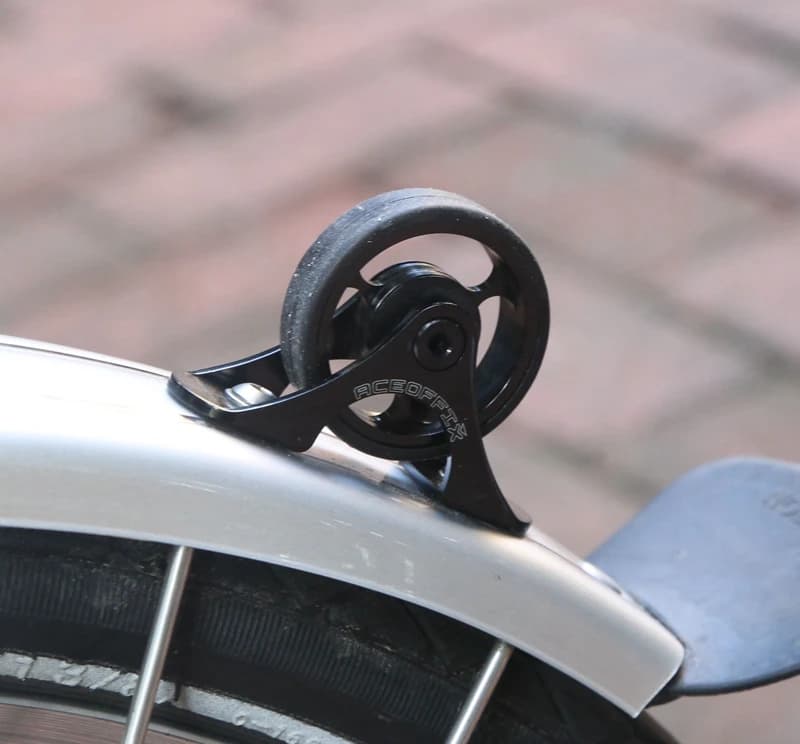 Rulli per parafango singolo per parafango per bicicletta Brompton Cateye