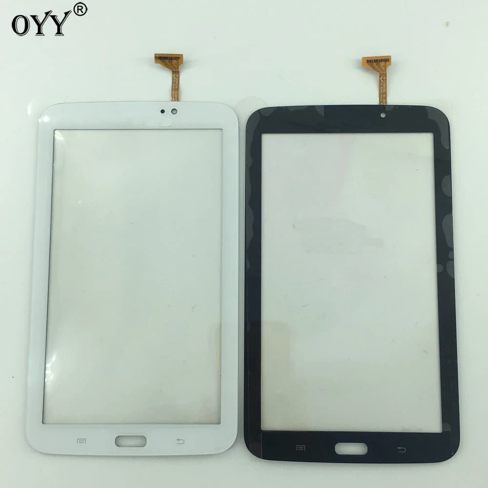 Parti di ricambio del pannello in vetro del digitalizzatore touch screen da 7 pollici per Samsung Galaxy Tab 3 7.0 SM-T210 T210 bianco / nero