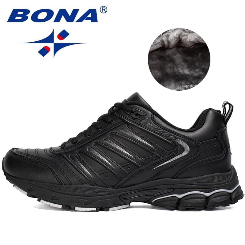 BONA Nuovi Classici Uomini di Stile Runningg Scarpe Outdoor A Piedi Da Jogging scarpe Da Tennis Lace Up Scarpe Da Ginnastica Comode Pattini di Sport Degli Uomini