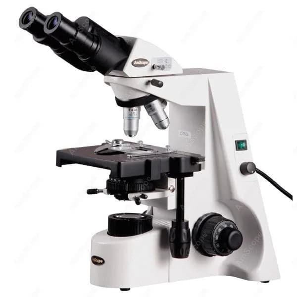 Microscopio Composto Binoculare Serie AmScope B690 40X-2000X + Illuminazione Koehler, Ottica Plan