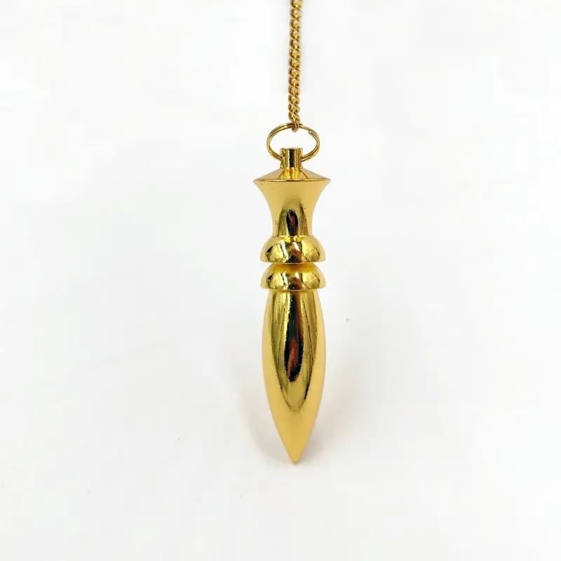 Piramide di rame Pendente Pendenti e Ciondoli Chakra Amuleto Pendolo In Pietra Naturale Amuleto di Guarigione Reiki Meditazione Pendoli per le Donne Degli Uomini