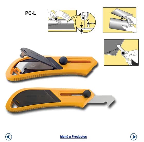 MADE IN JAPAN OLFA 11mm di Plastica Cutter OLFA PC-S PC-L PB-450 PB-800