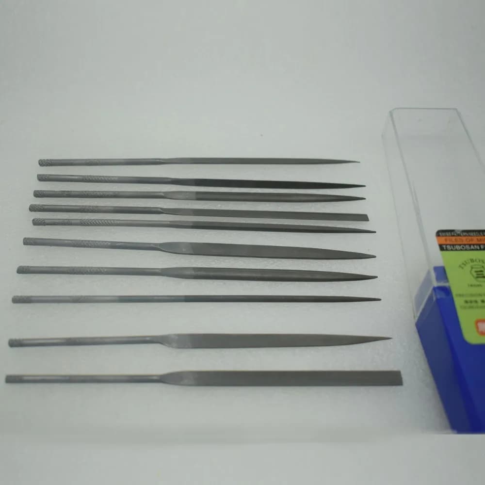 10pcs GLARDON VALLORBE Set di lime per aghi gioielli in metallo perline Hobby artigianato strumento 140mm
