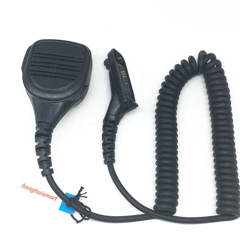 Microfono altoparlante per Motorola Xir P8268 P8668 DGP6150 DP3400 DP4601 DP4800 APX2000 ecc walkie talkie con jack extra da 3,5 mm