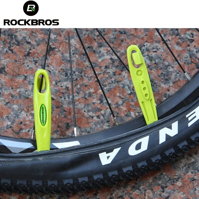 ROCKBROS ciclismo bicicletta pneumatico pneumatico leva ultraleggera POM MTB riparazione ruote bici Kit di attrezzi per pneumatici Set di accessori per biciclette