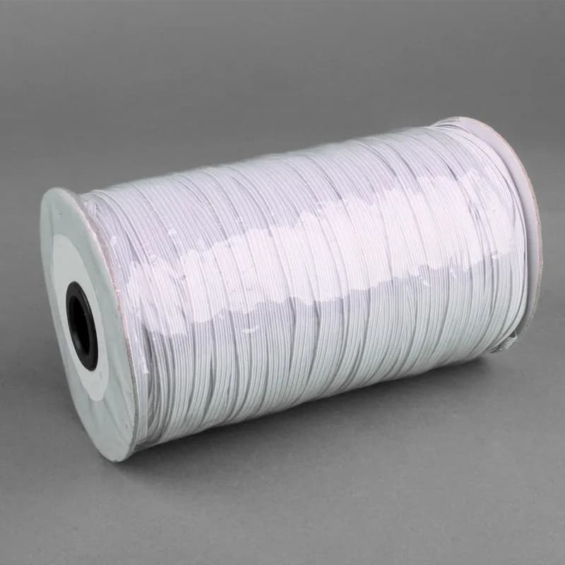 Promozione: Accessori per abbigliamento fai da te, nastro elastico per maglieria di 3 mm di larghezza, rotolo da circa 200 iarde.