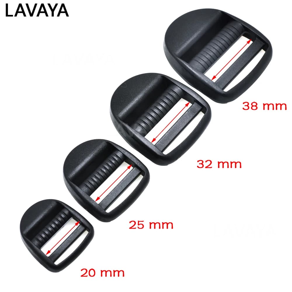 10 pz Scala di Plastica Blocco Tri-Glides Slider Fibbie Regolabili Per Zaini Cinghie scarpe Borsa Collare per cani e gatti Accessori FAI DA TE