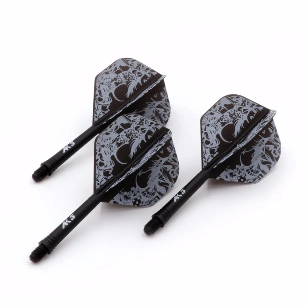 CUESOUL Rost Integrated Dart Shaft and Flights Standard Shape,Set of 3 Pcs