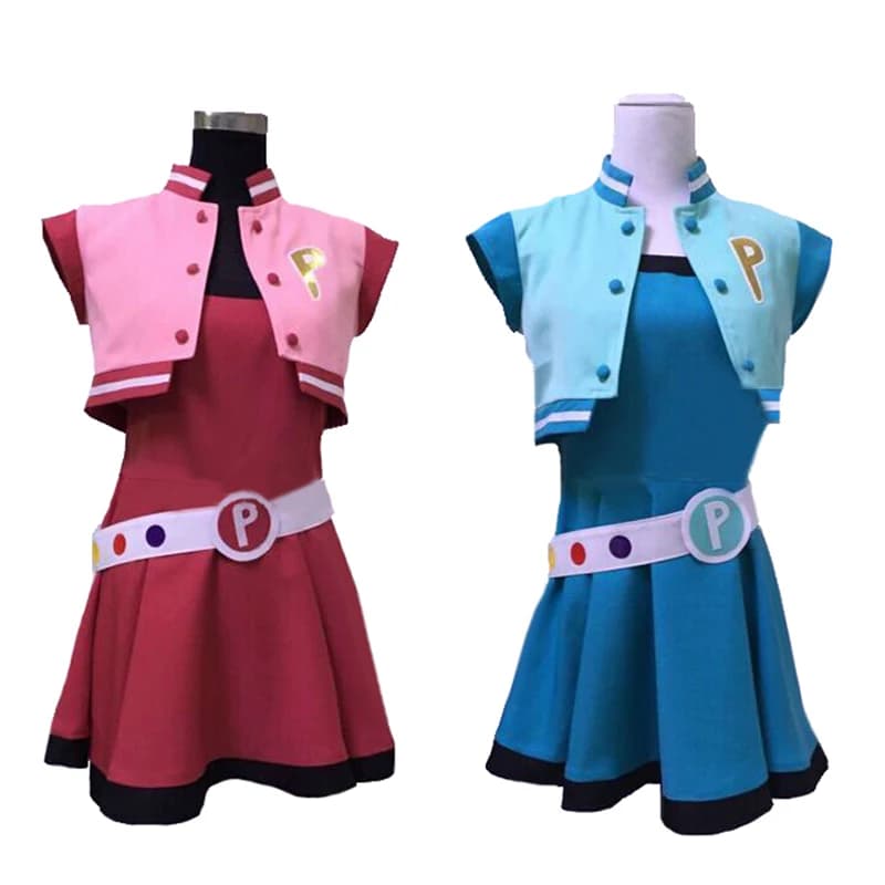 Anime Momoko Akatsutsumi Abito uniforme Costume cosplay Qualsiasi dimensione 3 colori per Halloween Festa di Natale uomo donna costume