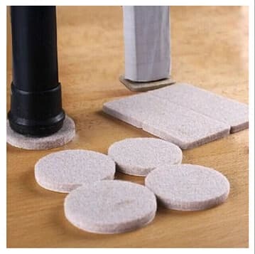 Piedi per mobili di Spessore antiscivolo Feltro tavolo e sedie guanti, pastiglie di protezione del piede sedia da scrivania gamba manicotto protettivo AU107