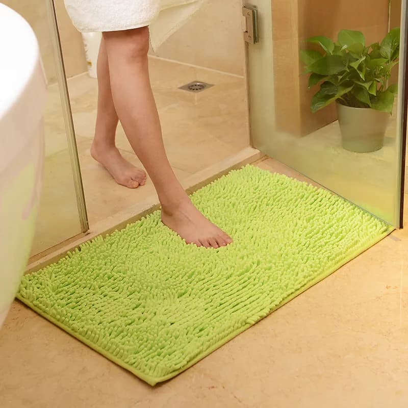 1 piece ciniglia 3 size bathroom door kitchen mats non-slip bath mats decorations for home bathroom mat carpet, 38 * 58 48 * 78 58 * 88 cm
