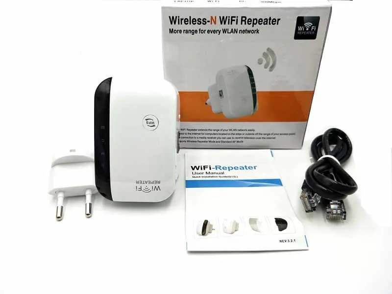 Wireless-n Wifi ripetitore Router Expander 300Mbs 2dBi antenne booster di segnale US/EU//UK Plug