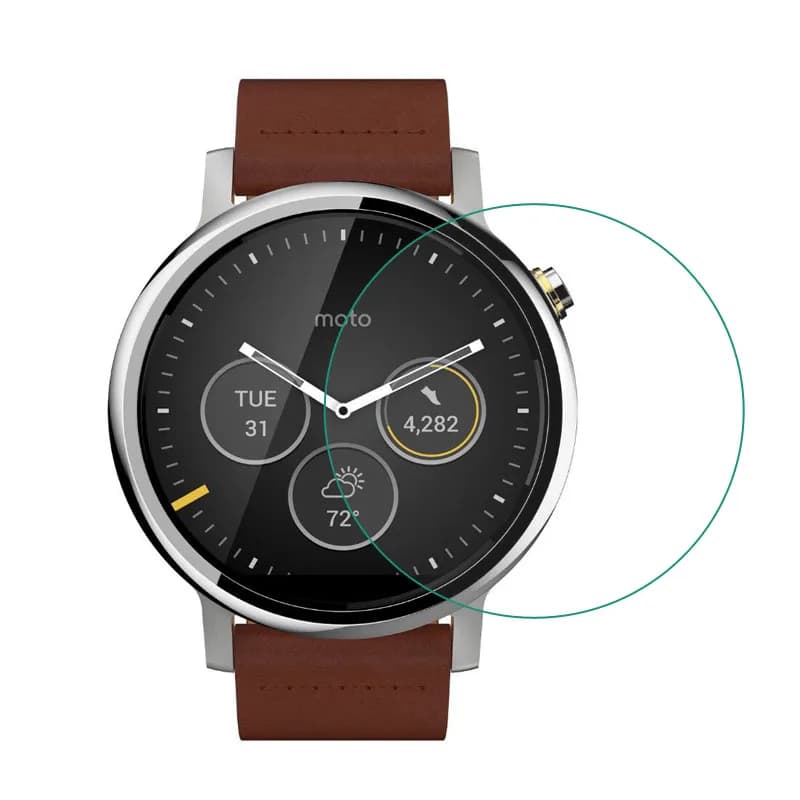 Pellicola protettiva in vetro temperato per Motorola Moto 360 42mm 46mm 1 e 2 generazione 2nd Sport Watch Cover proteggi schermo