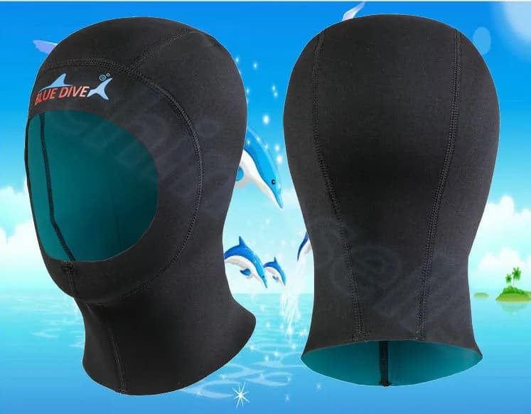 1mm Neoprene adult kid Spearfishing Snorkeling Hood Cap Swim Protect Hair Mask Waterproof Scuba Diving Hat swimming cap Wetsuit