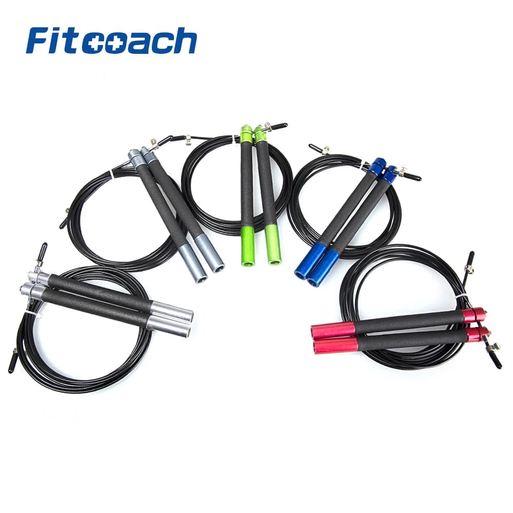 Attrezzatura fitness per palestra, corda per saltare, cuscinetto a sfera, portatile, crossfit, sovratensione, UIC-JR15