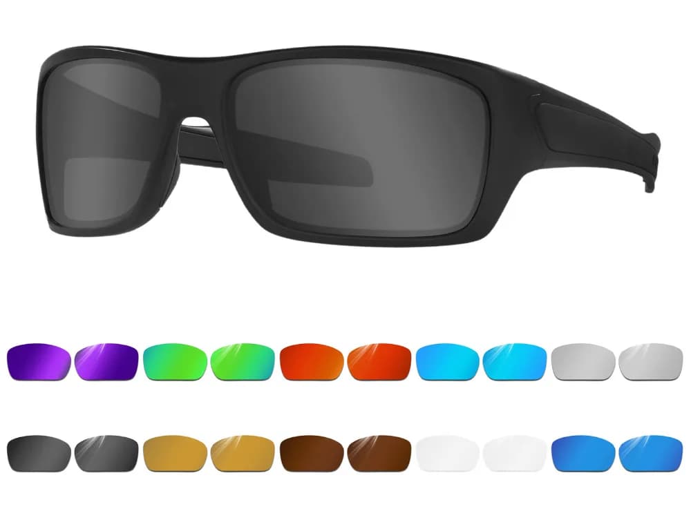 Glintbay Performance Polarized Replacement Lenses for Oakley Turbine OO9263 Sunglasses