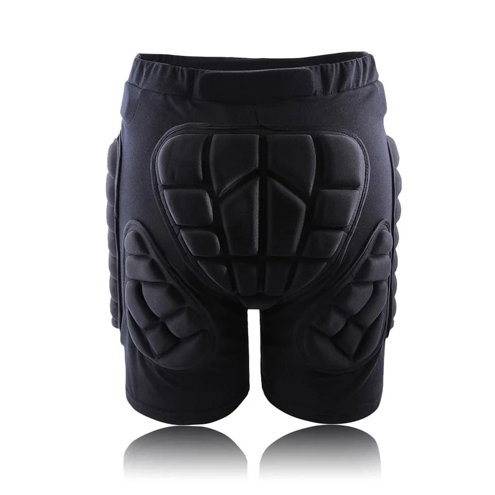 XS-3XL Pantaloncini per sport all'aria aperta Ginocchiere Protezioni Protezione per gomiti Sci Pattinaggio Protezione per snowboard Pantaloncini imbottiti per fianchi