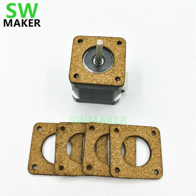 2 pcs 3mm Anti Vibration Shock Absorbers Shock Absorber Insulator 3D Printer Gaskets Nema17 NEMA23 Step-Step Motors