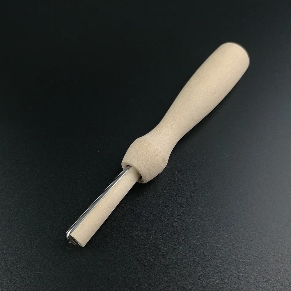 One Needle Wooden Handle Holder Felting Needle DIY Tool for Creative Craft