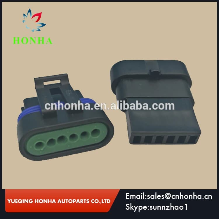 Metri-Pack 150 Sealed 1.5MM 6 Pin for Pedal Accelerator Plate TPS Automobile male and female Connector 12066317 12162261
