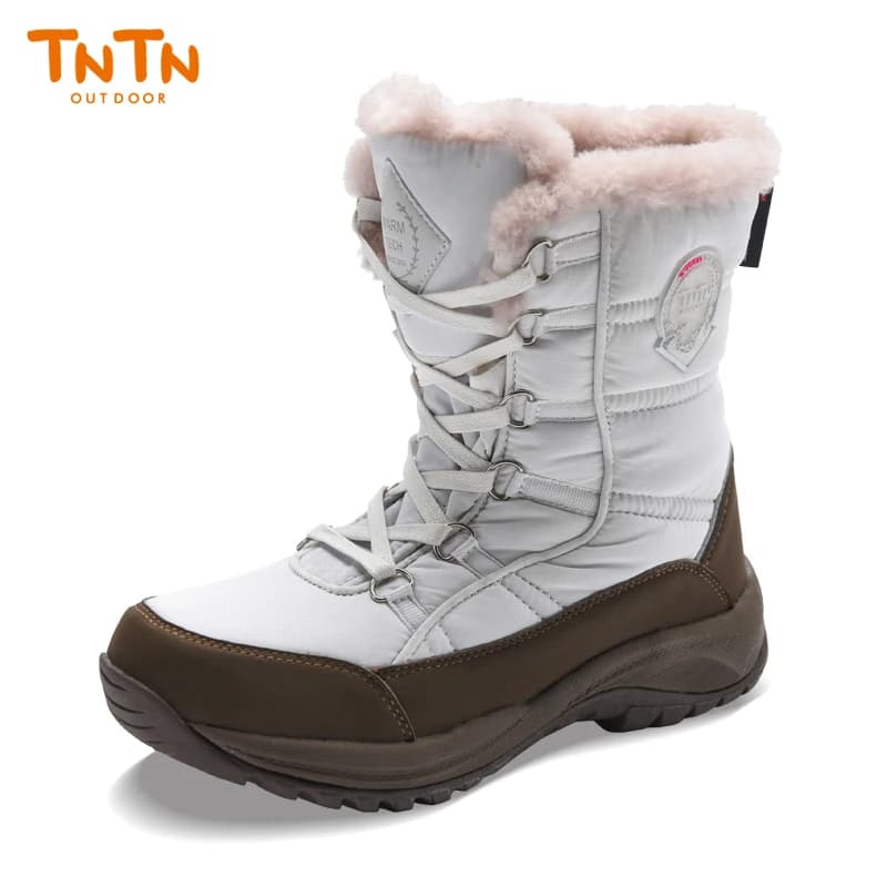 TNTN scarpe da neve per uomo all'aperto stivali da trekking impermeabili invernali scarpe da trekking calde e morbide stivali da passeggio impermeabili Unisex Sneaker invernale