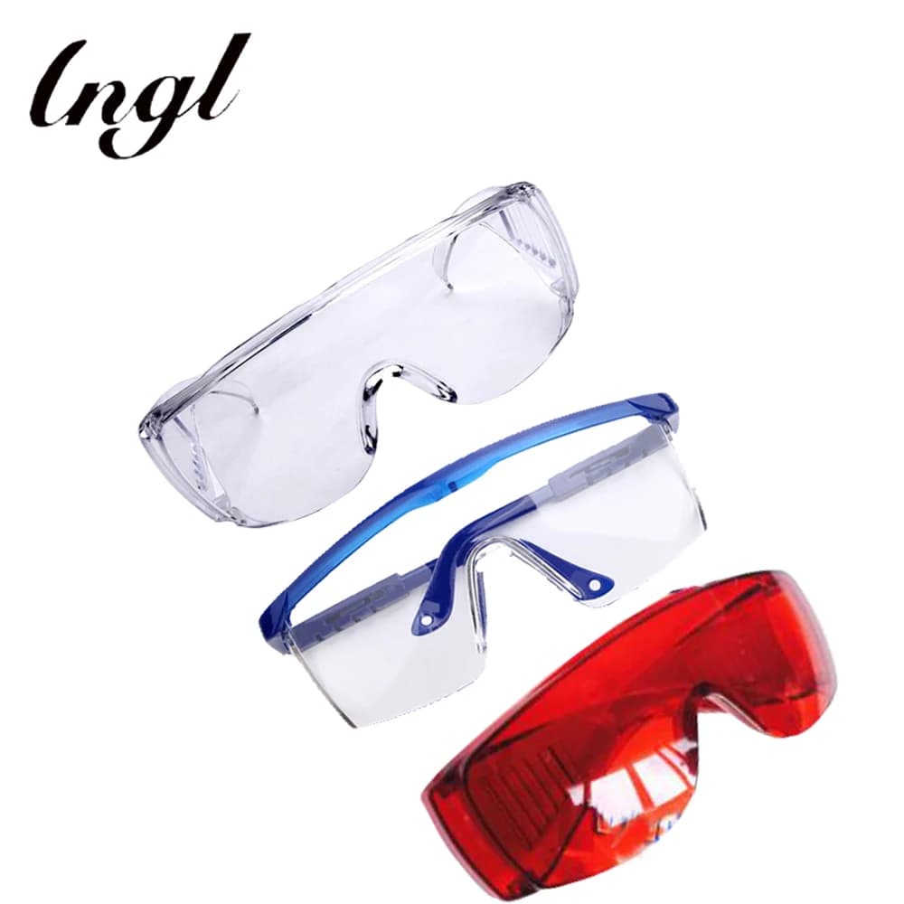 3 colors 1 piece Dental protective glasses GOGGLE Teeth whitening equipment Eye protection tool