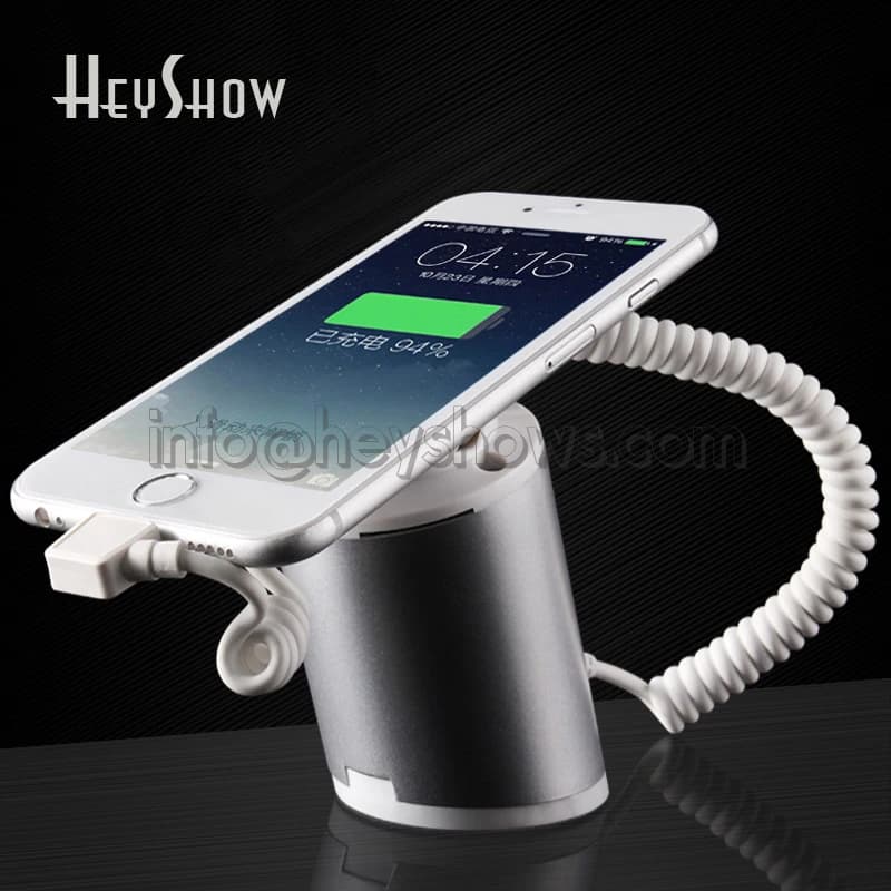 Supporto per supporto per allarme antifurto per telefono cellulare da 10 pezzi per espositore per allarme antifurto per telefono cellulare negozio al dettaglio perso