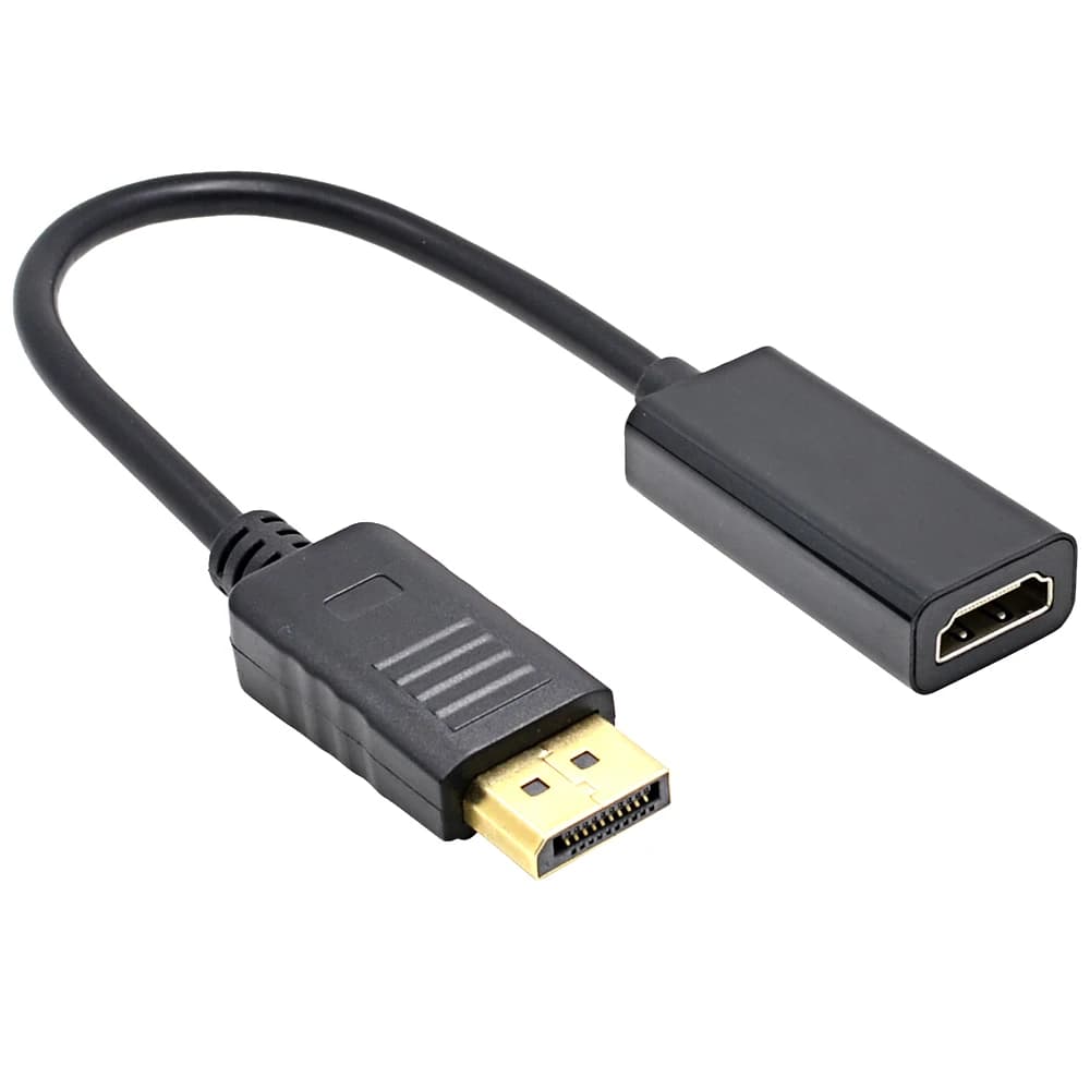 DP cavo adattatore compatibile HDMI porta Display maschio a femmina per ASUS/HP/DELL Laptop PC TV 1080P cavo adattatore convertitore HD