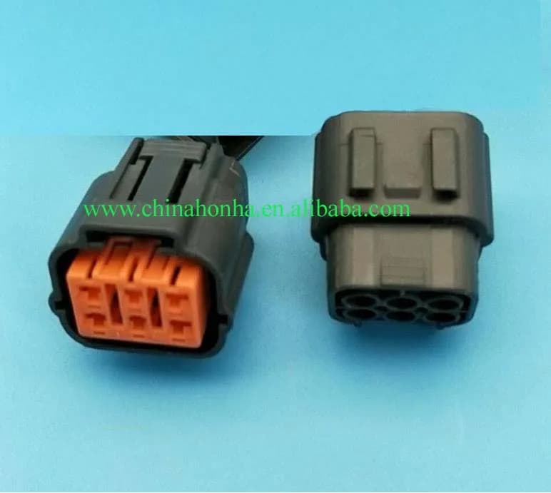 Spedizione gratuita 5 set di connettori elettronici Sumitomo a 6 pin impermeabili per pedale acceleratore 6195-0021