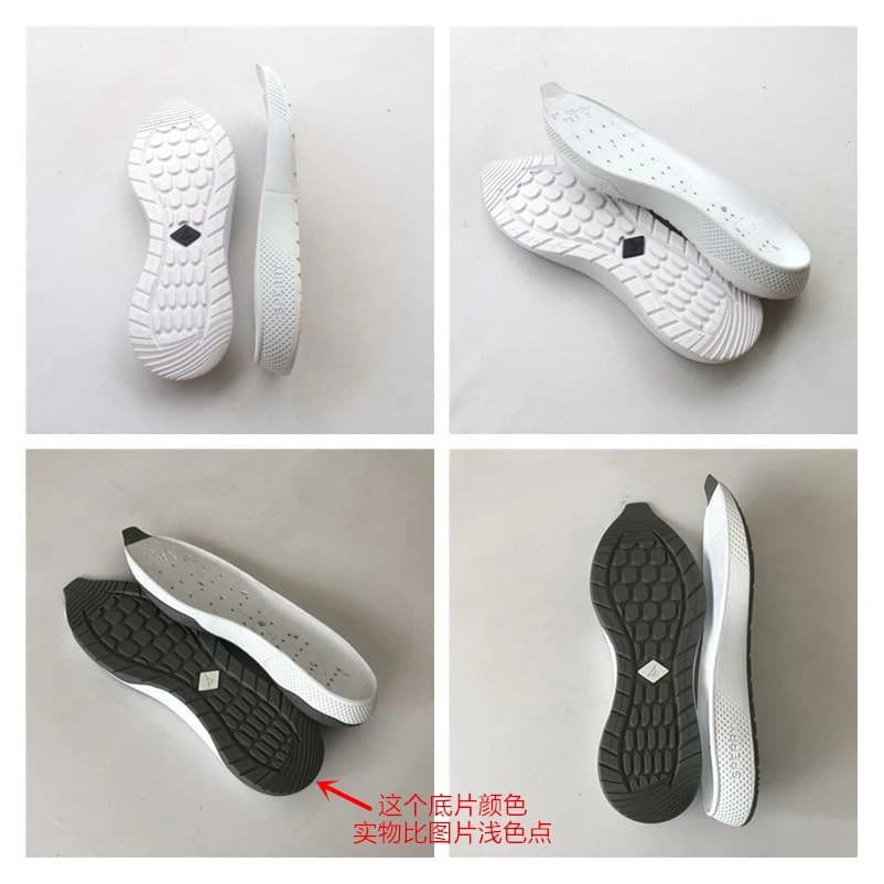 Running sole running sole MD two-layer combination sole casual wear shoes white sports shoes tendon sole