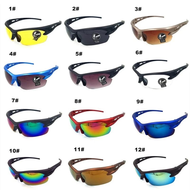 Brand Best Seller uomo donna occhiali da Ciclismo occhiali da sole per bicicletta occhiali da bici occhiali da sci occhiali da sole sportivi Gafas Ciclismo
