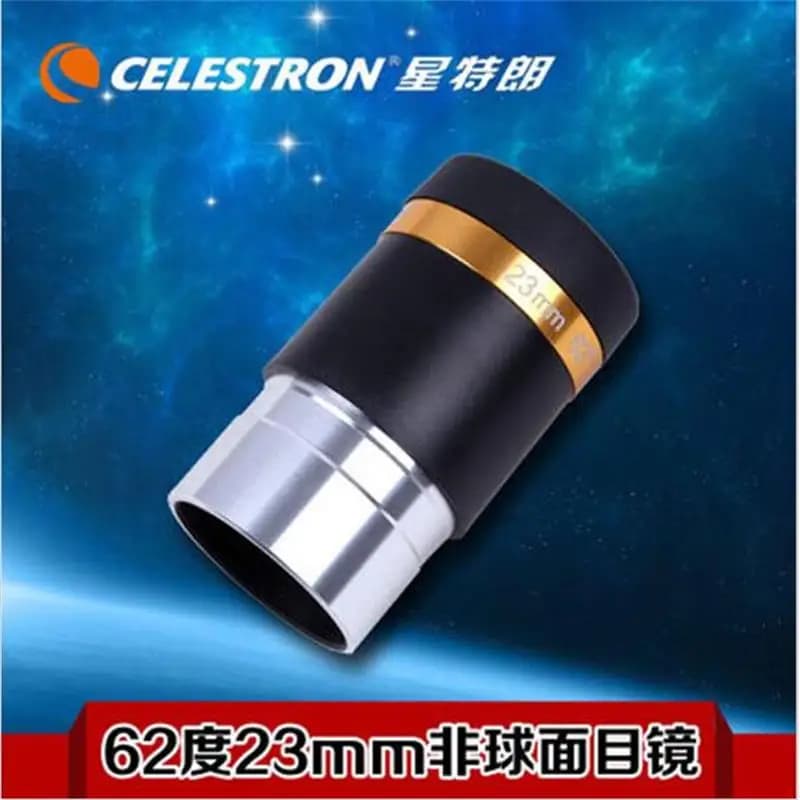 Oculare grandangolare Celestron 62 gradi 23 mm accessori per telescopio 1,25 pollici
