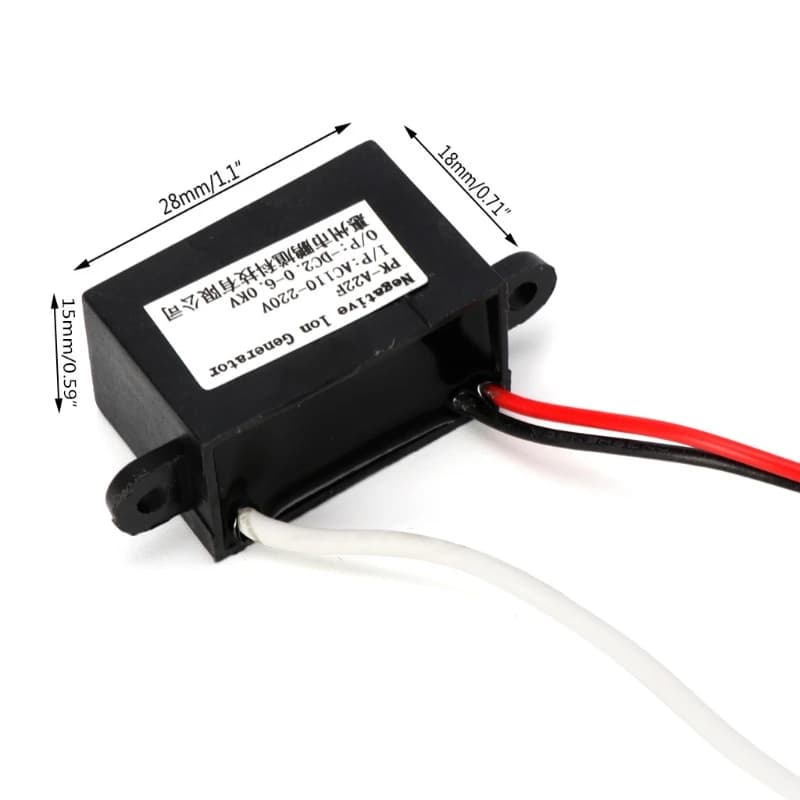 1Pc Modulo Anione Purificatore D'aria Ionizzatore Generatore di Ioni Negativi di Vitamina Cleaner Auto Mar28