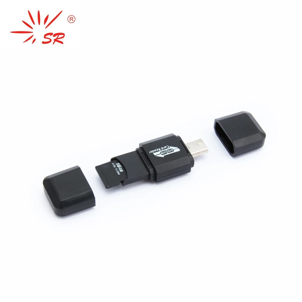 Lettore di schede Micro SD stile diamante SR USB 2.0 Flash Lector Memoria Adattatore OTG per PC Accessori per laptop e smartphone