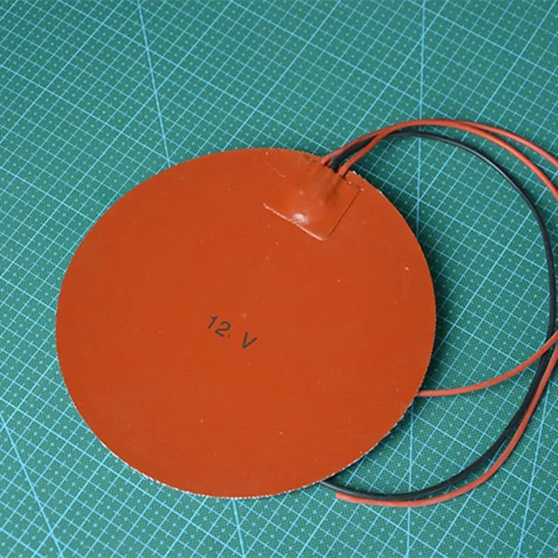 120mm /150mm /160mm /180mm /200mm /250mm /300mm Round Silicone Rubber Heater Heater 3D Printer Parts Kossel