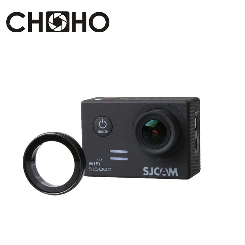 SJ5000 Filtro UV Della Copertura Della Lente di Protezione In Vetro Ottico di filtors o SJCAM Wifi SJ5000 SJ5000plus SJ5000X Accessori