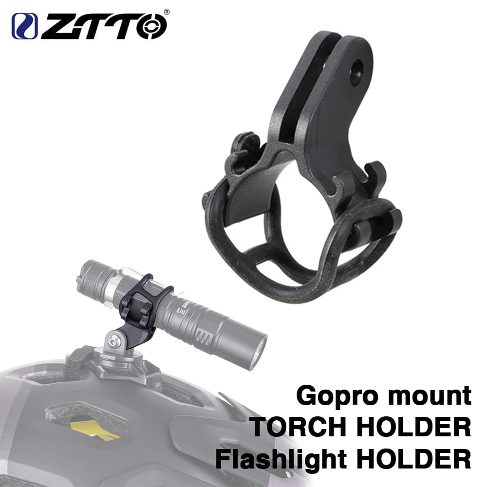 ZTTO Bicycle Light Torch Bracket for torch Road Bikes Adjustable MTB Bike Parts for Gopro Support