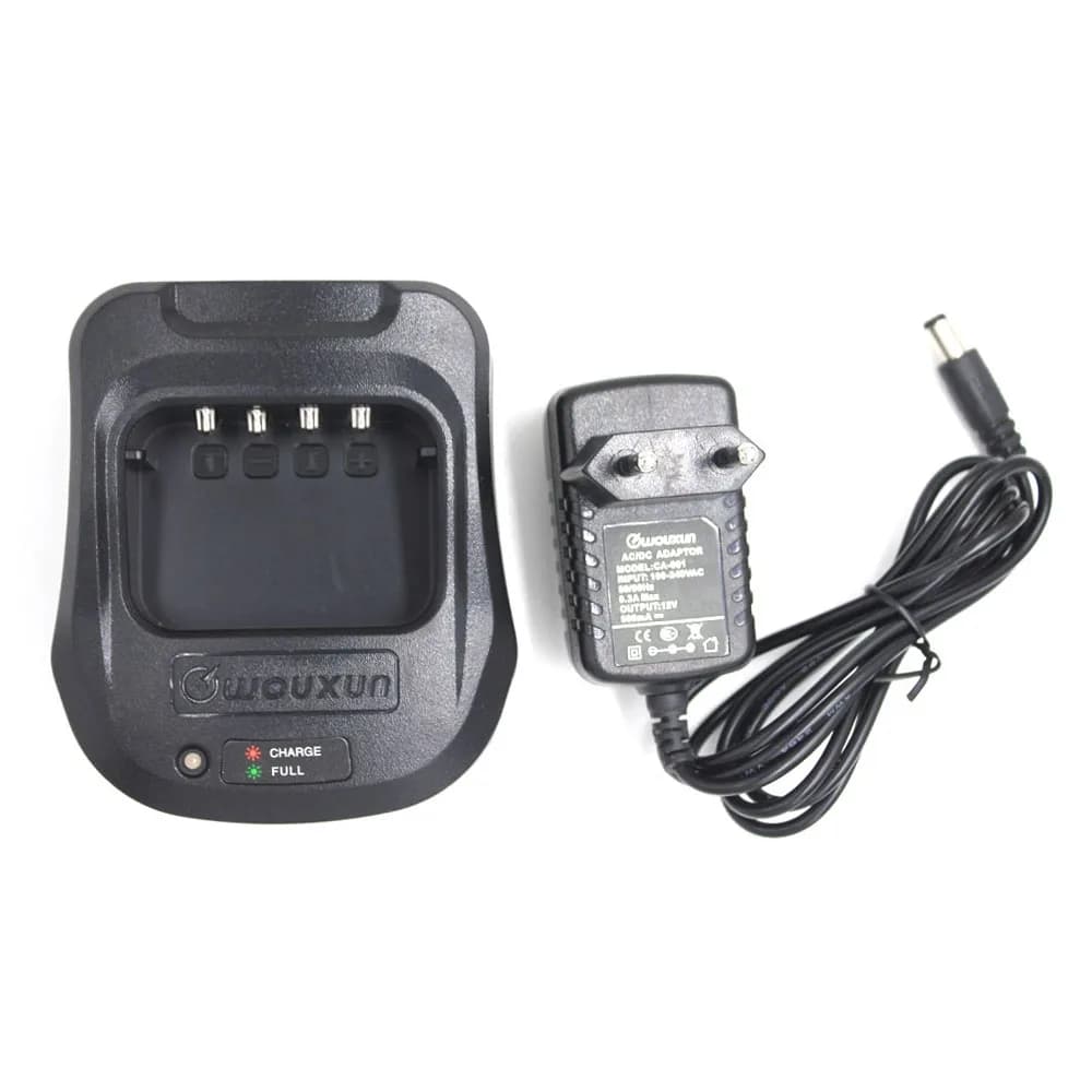 AC100-240V caricabatteria da tavolo AC per Walkie Talkie Wouxun KG-889 KG-869 KG-819 KG-816 KG